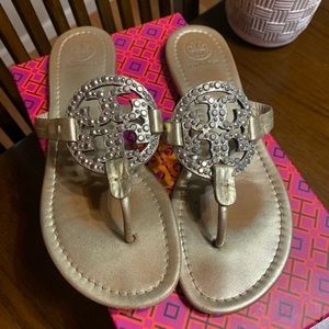 Tory Burch Miller Sandals Size 8